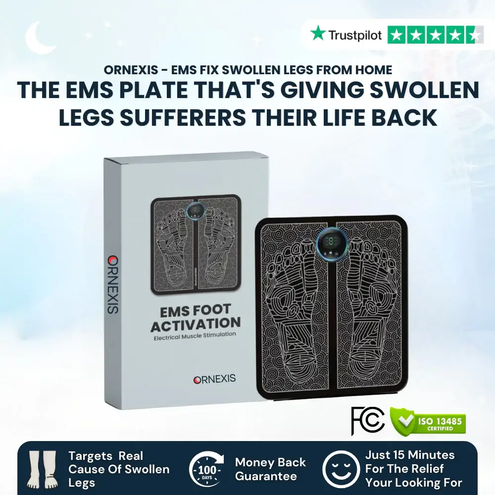 ornexis EMS foot massager fix swollen legs